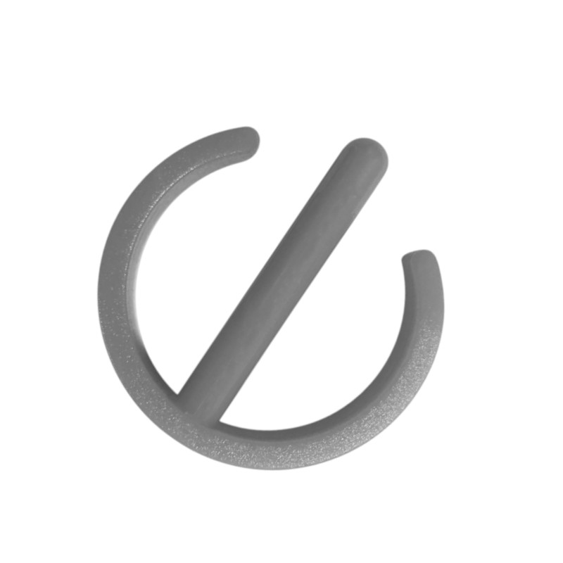 Bevestigingsclip - Grijs - Voor TTS steel